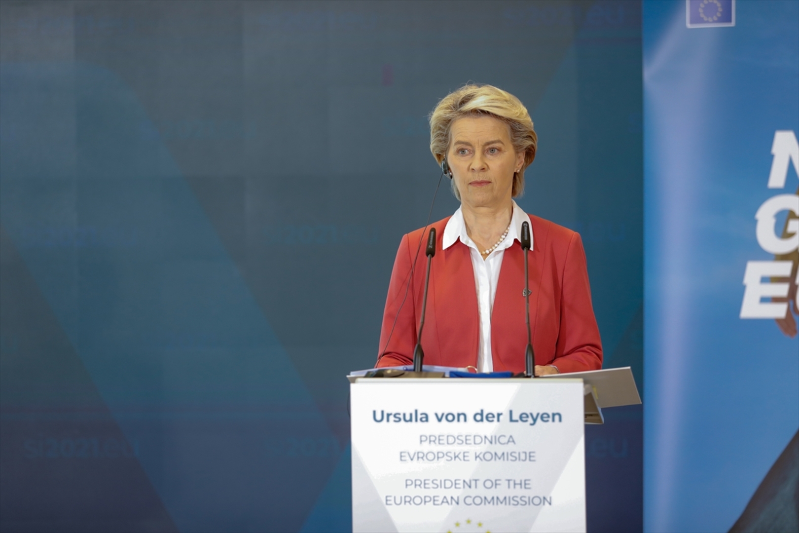Von der Leyen u Ljubljani: Potpuno podržavamo evropski put zapadnog Balkana - slika 1